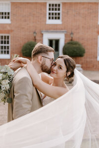 relaxed wedding photography copdock hall editorial legs flowers