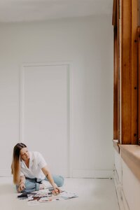 High end luxury graphic designs for vegan fashion brand