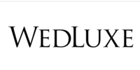 WedLuxe Logo Black and White