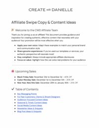 Swipe Copy Document Graphic