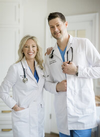 Doctor branding Photograph of medical team
