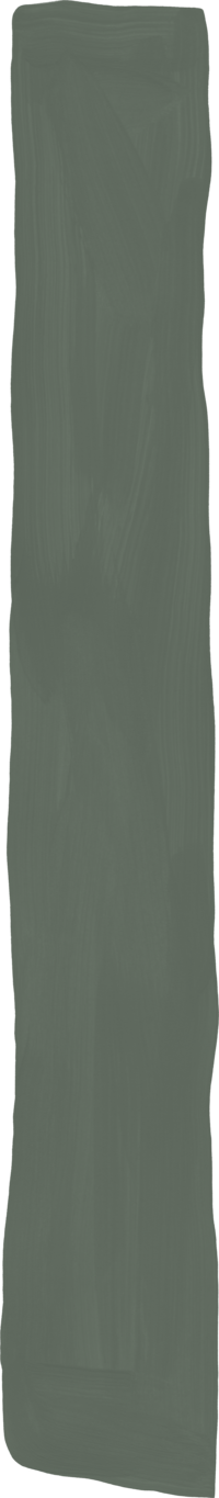 green paint stroke