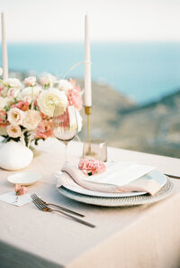 Detail of wedding stationary