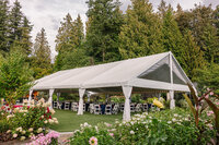 Twin Willow Gardens Reception Tent