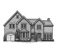 Upscale real estate professionals guiding clients through their homebuying journey.