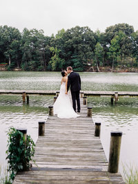 Spring Wedding at Woodlawn Estate in Ridge, Maryland