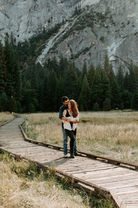 Yosemite engagement photos