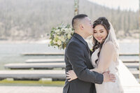 bride and groom portrait at the branch and vine