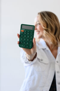 Bride and groom walk up memorial steps at their DC wedding