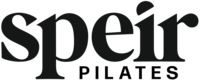 Speir Pilates logo in black by Isla Luna Studio