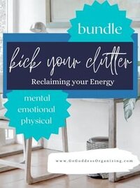 decluttering and organizing  self-guided mini course