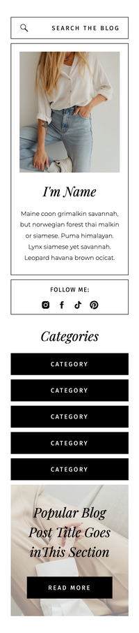 Showit Blog Enhancements – Sidebar Canvases