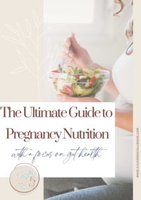 Pregnancy meal plan