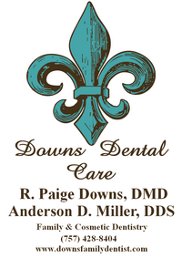 Downs Dental Care logo sponsor for VB FC First Colonial Boys Lacrosse Team