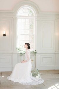 edith elan timeless bridal designer lace wedding dress