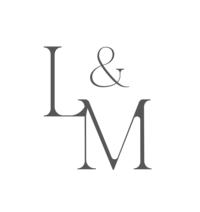 Logo monograme L&M par le Studio Youmé, création de logo en Vendée.