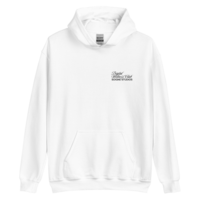 Wrap yourself in comfort and make a statement with our Digital Health Club Hoodie in White. Discover fashion and wellness in Soigne'Studios' merch collection.