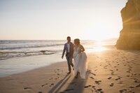 Mexico Beach Wedding Destination wedding couple