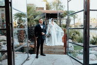 upscale wedding at Marche Bacchus in Las Vegas