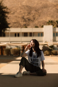 Oh, Tannenbaum Photography self portrait in Palm Springs at a photographer retreat