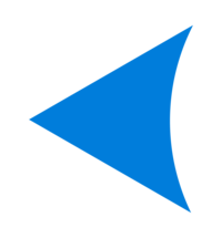 The Called Career brand element blue triangle