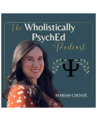 Image for the Wholistically Psyched Podcast with guest Michelle Henderson, dyslexia specialist.