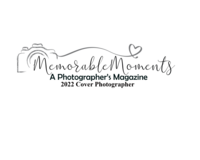 front cover artist badge for photographers published in memorable moments magazine