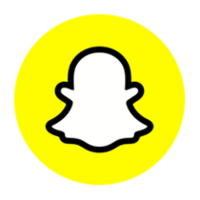 Snapchat logo used to represent social media presence