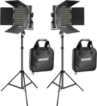 Local business support tools for Dallas entrepreneurs featuring the NEEWER 2 Pack Bi-Color 660 LED Video Light and Stand Kit, recommended by brand photographer Sophie K.