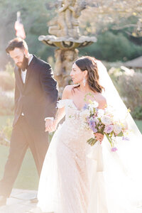 a bride and groom share an intimate moment at their cornertone sonoma wedding by adrienne and dani photography