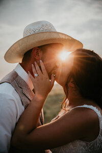 Wedding and family photography at Killdeer, ND, featuring fun, adventurous photo sessions at the iconic Rodeo Grounds, perfect for couples and families seeking rustic charm in North Dakota.