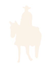 riding a horse