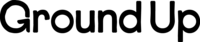 Ground Up logo in black by Isla Luna Studio