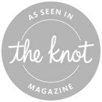 featured in The Knot magazine badge