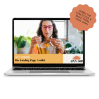 Nadine Nethery explores her freeblie and lead magnet landing page template