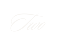 Text that says: two.