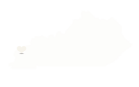 State of Kentucky with heart on Paducah