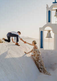 Santorini Greece Adventure Elopement
