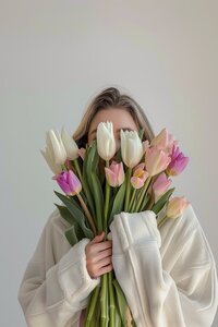 Mystery with Tulips