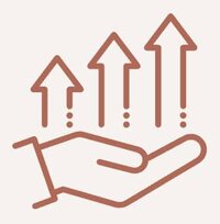 Ikon som illustrerar kvalitet i kunddialoger och drivande av säljprocessen.