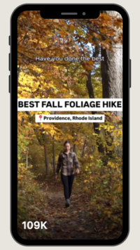 Discover newport instagram reel partnership of the best hiking trails in Rhode Island