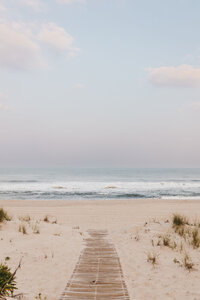 beach pathway view of Long Beach Island ocean