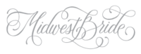 Logo with text "Midwest Bride"