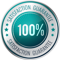 100 Satisfaction guarantee