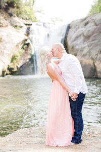 North Carolina Waterfall Engagement Session