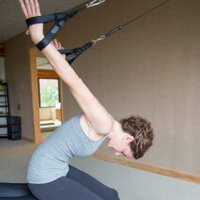 Shoulder Release in the Upper Body Series on the Pulley Tower