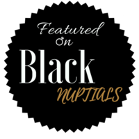 Logo for Black Nuptials Magazine