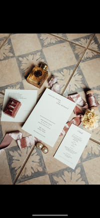 Shoes, vows, rings and more from wedding
