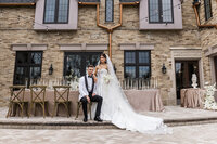 Bride and Groom in Grand Rapids Michigan