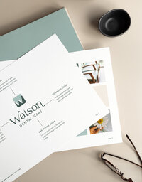 Brand style guide for Watson Dental Care